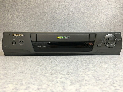 【中古】 Panasonic パナソニック NV-H100 ビデオカセットレコーダー H ブラック｜Haute Produit