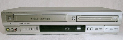 【中古】 DXアンテナ プログレッシブ出力対応 DVDプレーヤーVHSコンビネーションデッキ DV-140V
