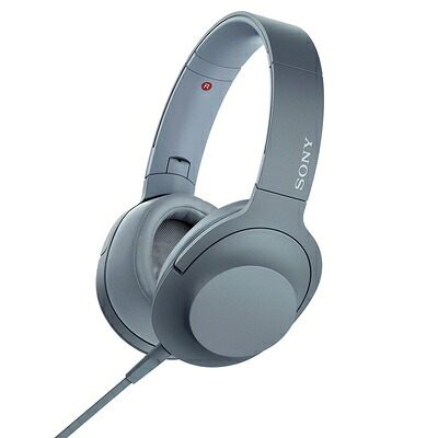 【中古】 ソニー ヘッドホン h.ear on 2 MDR-H600A : ハイレゾ対応 密閉型 リモコン・マイク付き 2017年モデル 360 Reality Audio認定モデル ムーンリットブルー MDR-H600A L|Haute Produit
