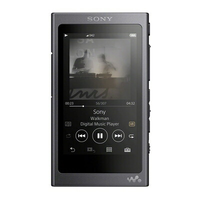 【中古】 ソニー ウォークマン Aシリーズ 16GB NW-A45 : Bluetooth/microSD/ハイレゾ対応 最大39時間連続再生 2017年モデル グレイッシュブラック NW-A45 B