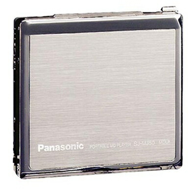 【中古】 Panasonic パナソニック SJ-MJ50-S シルバー ポータブルMDプレーヤー MDLP対応 （MD再生専用機/MDウォークマン）