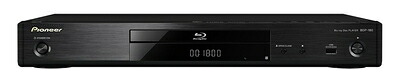 【中古】 Pioneer ブルーレイプレーヤー 4Kアップスケーリング/ブルーレイディスク相応う/ヴィデオディスクレコード盤相応う/3D相応う/音吐付き添い人一覧表・遅見生まれ変わり役立つこと積み上げる 黒いこと BDP-180-K