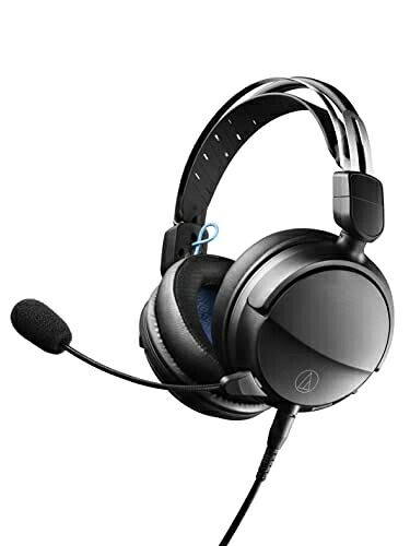 【中古】 オーディオテクニカ ATH-GL3 BK ゲーミングヘッドセット/密閉型/PC/PS4/PS5/Switch/Xbox One/取り外しマイク / 3.5mmステレオ4 極ミニプラグ/