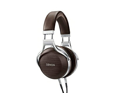 【中古】 デノン Denon AH-D5200 ヘッドホン オーバーヘッド 密閉ダイナミック型 ハイレゾ対応 ウッドハウジング AH-D5200EM ゼブラウッド｜Haute Produit
