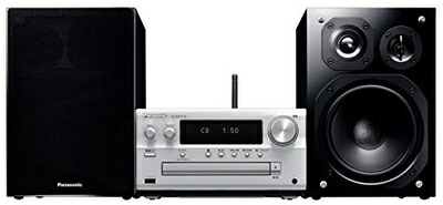 【中古】 パナソニック CDステレオシステム (シルバー) SC-PMX150-S