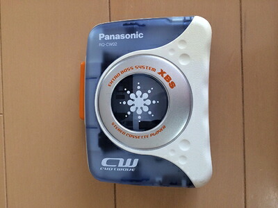【中古】 Panasonic RQ-CW02-A ヘッドホンステレオ (ブルー)