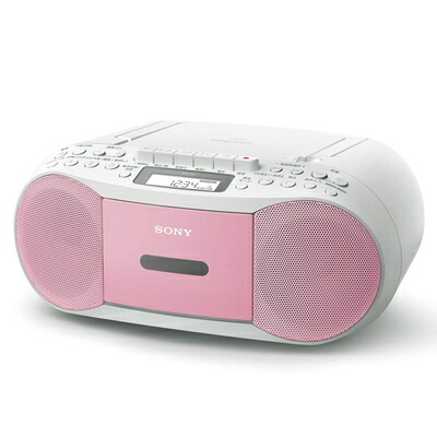 【中古】 ソニー(SONY) CDラジカセ レコーダー CFD-S70 : FM/AM/ワイドFM対応 録音可能 ピンク CFD-S70 P