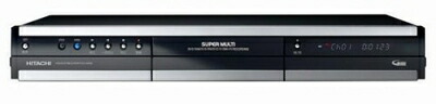 【中古】 HITACHI Wooo HDD\u0026ヴィデオディスクリコーダー 250GB DV-DS252
