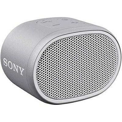 【中古】 ソニー(SONY) ワイヤレスポータブルスピーカー SRS-XB01 W : 雨合羽 Bluetooth スマホなしで捏ち上げる能力のある 同盟罷業一回り属する 2018年模範例 / マイクロホン付き添い人/ 白いこと