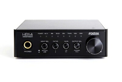 【中古】 FOSTEX ヘッドホンアンプ D/A変換器内蔵 ハイレゾ対応 HP-A4