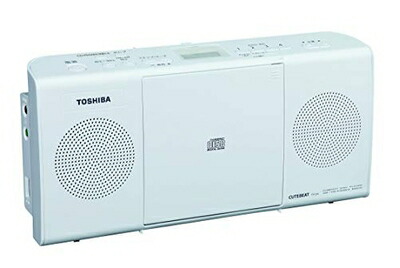【中古】 東芝 AUX ステレオ CDラジオ TY-C24 (W) ホワイト