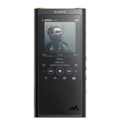 【中古】 ソニー ウォークマン ZXシリーズ 64GB NW-ZX300 : Bluetooth/microSD/Φ4.4mmバランス接続/ハイレゾ対応 最大26時間連続再生 2017年モデル ブラック NW-ZX300 B|Haute Produit