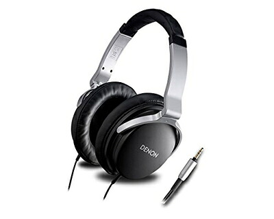 【中古】 Denon ヘッドホン 密閉型オーバーヘッド ブラック AH-D1100