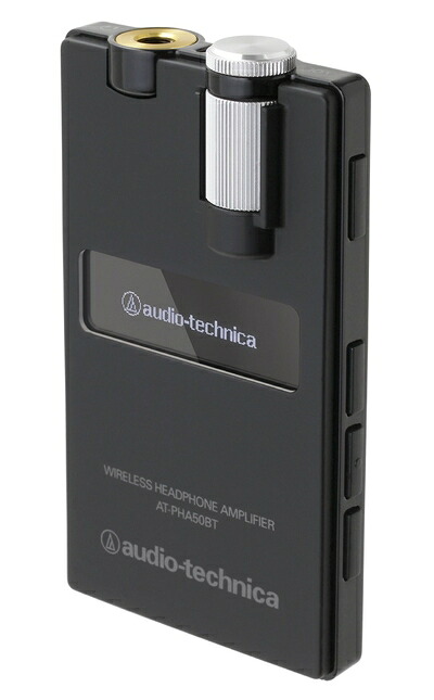【中古】 audio-technica ワイヤレスヘッドホンアンプ ブラック AT-PHA50BT BK｜Haute Produit
