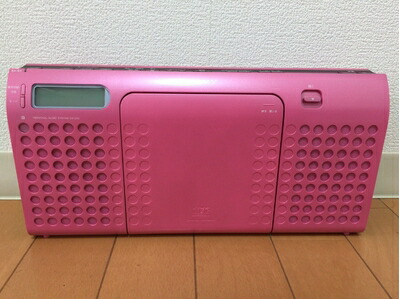 【中古】 SONY CDラジオ E70 ピンク ZS-E70/P