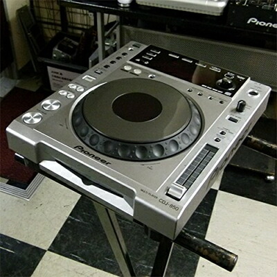 楽天市場】【中古】 Pioneer DJ用CDプレーヤー シルバー CDJ-850 