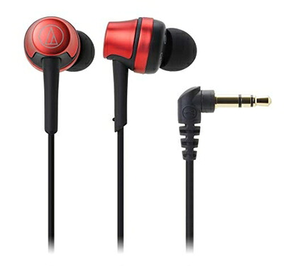 【中古】 オーディオテクニカ ATH-CKR50 RDイヤホン 有線 カナル型 SoundReality ブラック｜Haute Produit