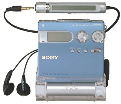 【中古】 SONY MZ-N910 L MDウォークマン (青味)