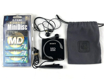 【中古】 SONY MZ-E80 携帯型MD電気蓄音機