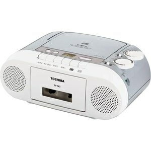 【中古】 東芝 ラジカセ TY-CK2(H) [ライトグレー]