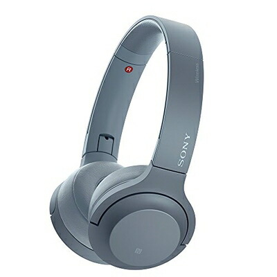 【中古】 ソニー ワイヤレスヘッドホン h.ear on 2 Mini Wireless WH-H800 : Bluetooth/ハイレゾ対応 最大24時間連続再生 密閉型オンイヤー マイク付き 2017年モデル 360 Reality Audio認定モデル ムーンリットブルー WH-H800 L