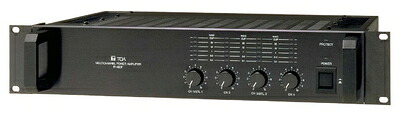 【中古】 TOA パワーアンプ(60WX4ch) P-60F｜Haute Produit