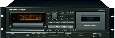 【中古】 TASCAM CDプレーヤー/カセットデッキ CD-A500