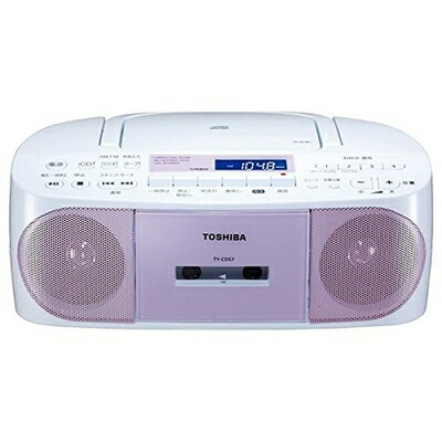 【中古】 東芝 ラジカセ TY-CDS7(P) [ピンク]