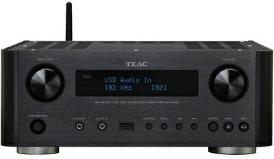 【中古】 TEAC プリメインアンプ USB/ネットワーク対応 ブラック NP-H750-B｜Haute Produit