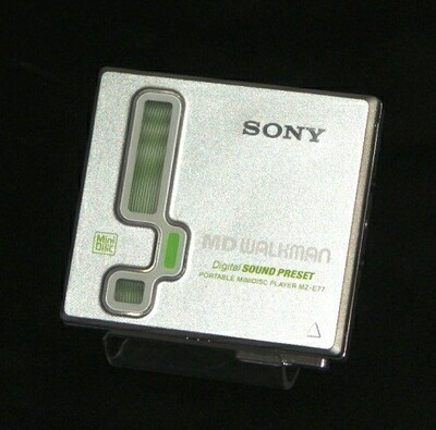 【中古】 SONY ソニー MZ-E77 携帯型MD電気蓄音機 MDLP非相応う （MD生まれ変わり専用機/MDウォークマン）
