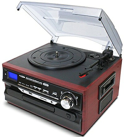 【中古】 クマザキエイム Bearmax マルチレコードプレーヤー/レコーダー 【SDカード・USBメモリにダイレクト録音可能】 MA-88|Haute Produit