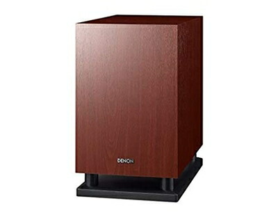 【中古】 デノン Denon DSW-37 最大出力100W(PEAK)で迫力の重低音を再生するサブウーハー17/37 シリーズ共通 サブウーファー 木目 DSW-37M