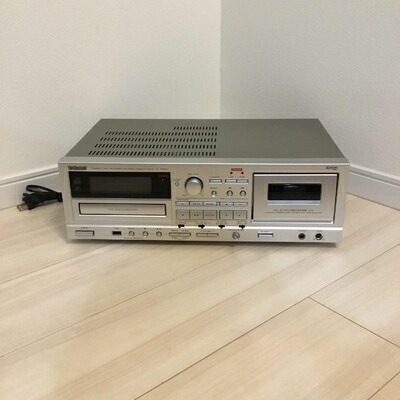 【中古】 TEAC CD/カセットレコーダー USB接続対応 シルバー AD-RW900-S