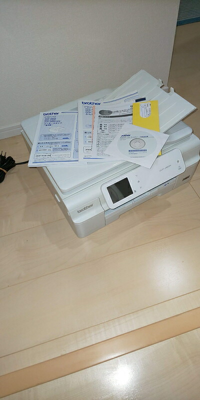 【中古】 BROTHER A4インクジェット練りあわせる機 PRIVIO 白模範例 DCP-J952N-W