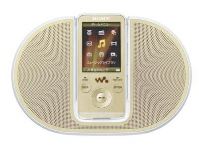 【中古】 SONY ウォークマン Sシリーズ FM付 NC機能搭載 スピーカー付属 メモリータイプ 4GB ゴールド NW-S736FK/N