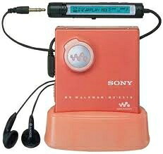 【中古】 SONY MDウォークマン【MZ-E510】赤いこと