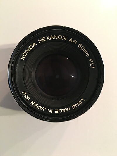 【中古】 Konica Hexanon AR 50 mm f1.7