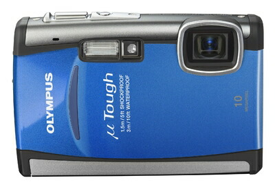 【中古】 OLYMPUS 防水デジタルカメラ μTOUGH-6000 ブルー μTOUGH-6000BLU