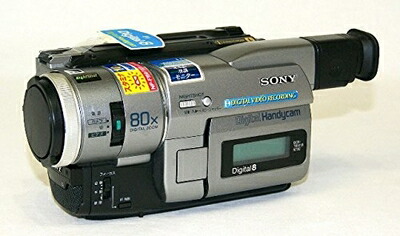 【中古】 SONY ソニー DCR-TRV110K(H) グレー Digital8対応デジタルハンディカム ビデオカメラ ナイトショット機能