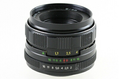 【中古】 ゼニットヘリオス-44M-4ヘリオス44M-4 2/58 1：2 58mm 58mm - M42 m 42｜Haute Produit