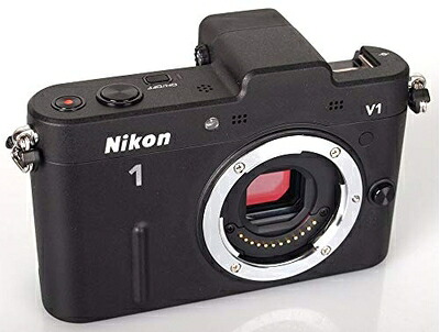 【中古】 Nikon ミラーレス一眼カメラ Nikon 1 (ニコンワン) V1 (ブイワン) ボディ ブラック N1 V1 BK|Haute Produit