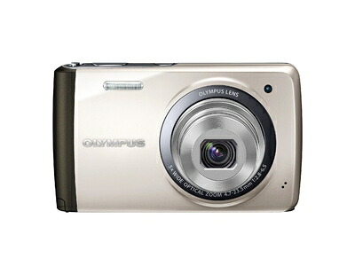 【中古】 OLYMPUS デジタルカメラ STYLUS VH-410 1600万画素CCD 広角26mm シルバー VH-410 SLV｜Haute Produit