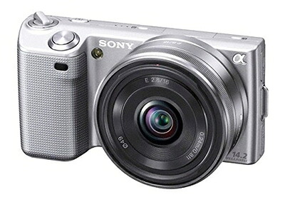 【中古】 ソニー SONY ミラーレス一眼α NEX-5 ダブルレンズキット シルバー NEX-5D/S|Haute Produit