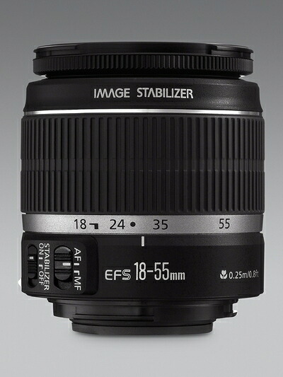 【中古】 Canon 標準ズームレンズ EF-S18-55mm F3.5-5.6 IS APS-C対応|Haute Produit