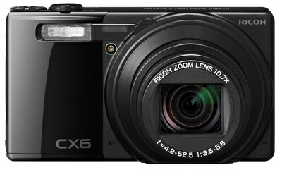 【中古】 RICOH デジタルカメラ CX6ブラック CX6-BK｜Haute Produit