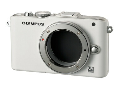 【中古】 OLYMPUS ミラーレス一眼 PEN Lite E-PL3 ボディ ホワイト E-PL3 BODY WHT