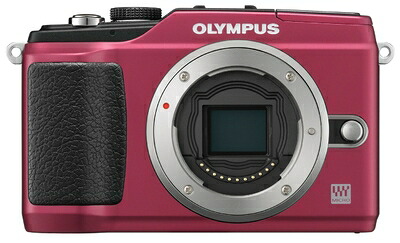 【中古】 OLYMPUS ミラーレス一眼 PEN E-PL2 ボディ レッド E-PL2 BODY RED｜Haute Produit