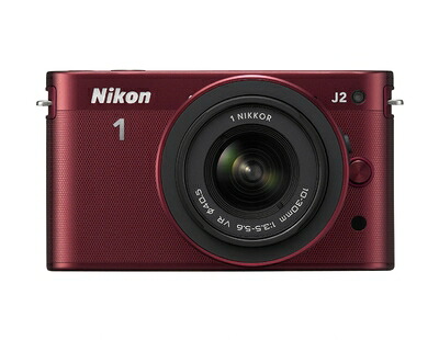 【中古】 Nikon ミラーレス一眼カメラ Nikon 1 (ニコンワン) J2 標準ズームレンズキット レッド N1J2HLKRD 18,263円