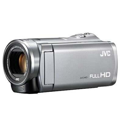 【中古】 ビクター 光学40倍ズーム搭載ビデオカメラ メモリームービー Everio シルバー (THKA) シルバー GZ-E750-S