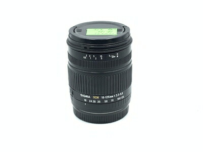 【中古】 シグマ 18-125mm F3.5-5.6 DC デジタル専用 キヤノン用